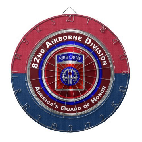 82nd Airborne Division âœAll Americansâ Dart Board