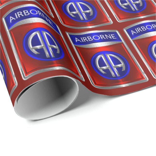 82nd Airborne Division-All Americans Wrapping Paper (Roll Corner)
