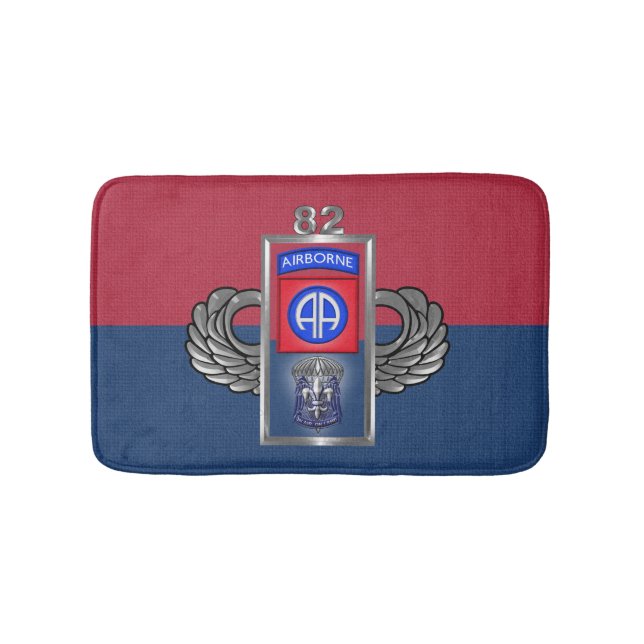82nd Airborne Division “All The Way” Bath Mat (Front)