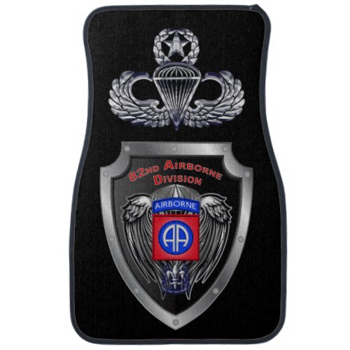 82nd Airborne Division All The Way Car Floor Mat