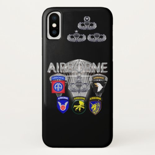 82nd Airborne Division âœAll The Wayâ iPhone X Case