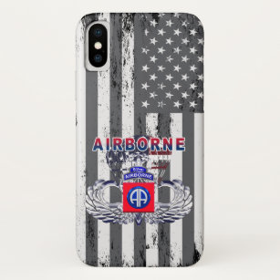82nd Airborne Division “All The Way” iPhone X Case