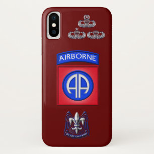 82nd Airborne Division “All The Way” iPhone X Case