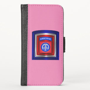 82nd Airborne Division “All The Way” iPhone X Wallet Case