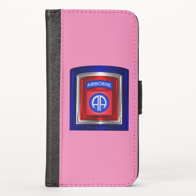 82nd Airborne Division “All The Way” iPhone Wallet Case (Front)