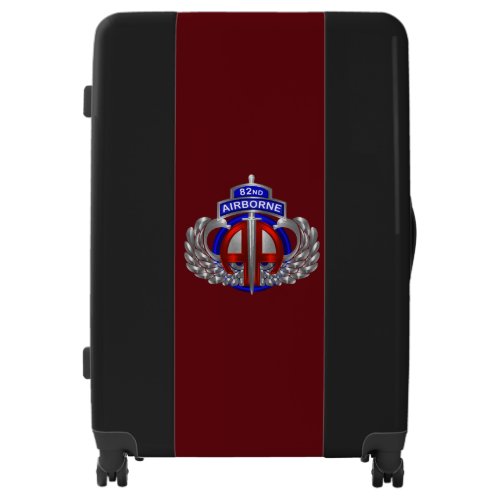 82nd Airborne Division All The Way Luggage