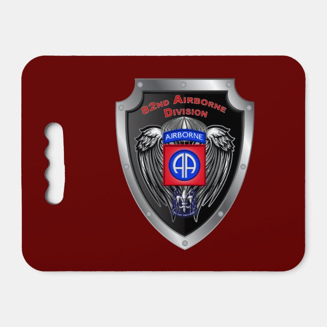 82nd Airborne Division “All The Way" Seat Cushion (Front Horizontal)