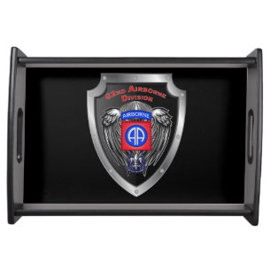 82nd Airborne Division “All The Way" Serving Tray