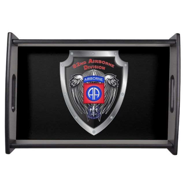 82nd Airborne Division “All The Way" Serving Tray (Front)