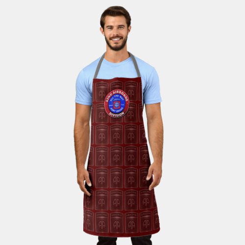 82nd Airborne Division All The Way Vintage  Apron