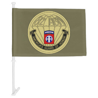 82nd Airborne Division – America’s Guard of Honor Car Flag