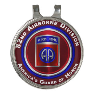 82nd Airborne Division America’s Guard of Honor Golf Hat Clip