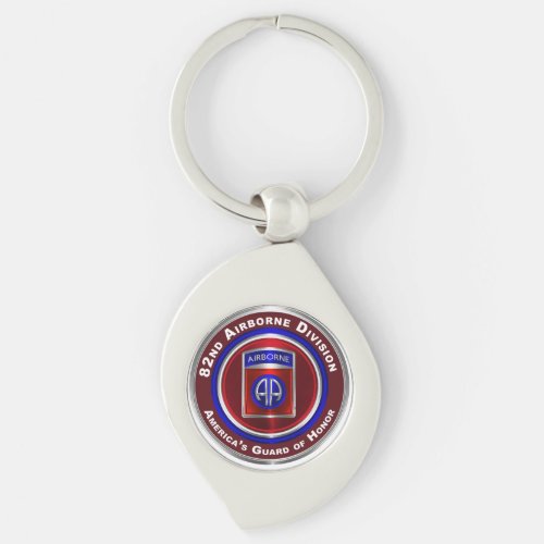 82nd Airborne Division Americas Guard of Honor Keychain