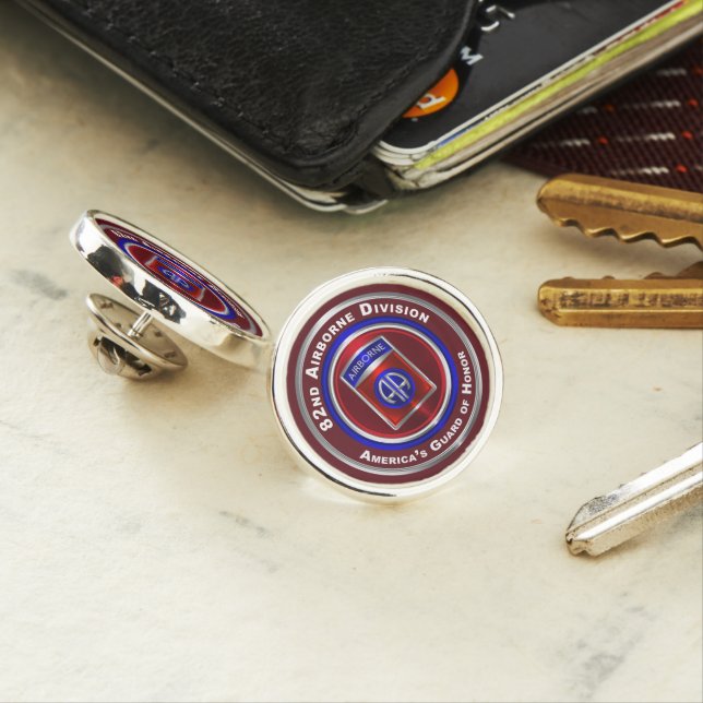 82nd Airborne Division America’s Guard of Honor Lapel Pin (In Situ)
