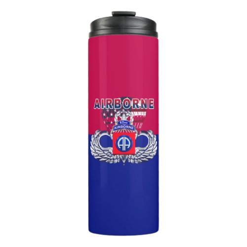82nd Airborne Division Americas Guard of Honor Thermal Tumbler