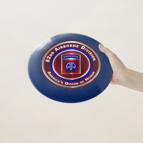 82nd Airborne Division Americas Guard of Honor Wham_O Frisbee
