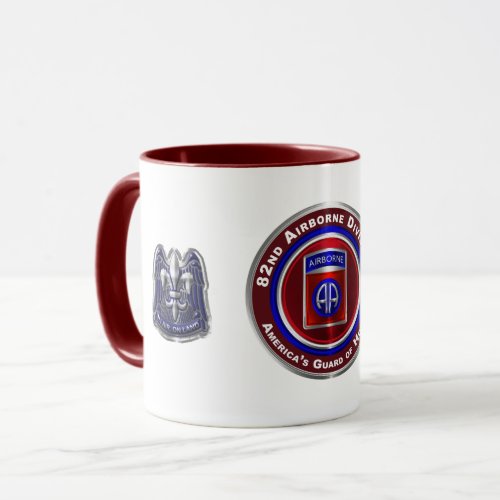 82nd Airborne Division Americas Guardian of Honor Mug