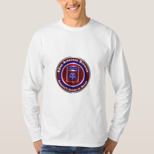 82nd Airborne Division Americaâs Guardian of Honor T_Shirt