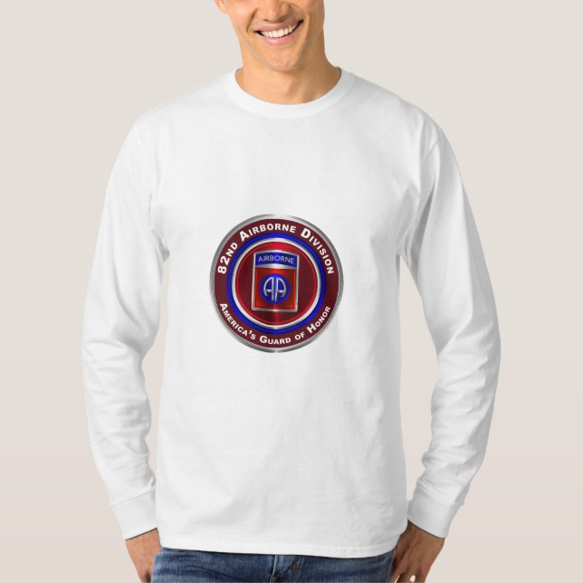 82nd Airborne Division America’s Guardian of Honor T-Shirt (Front)