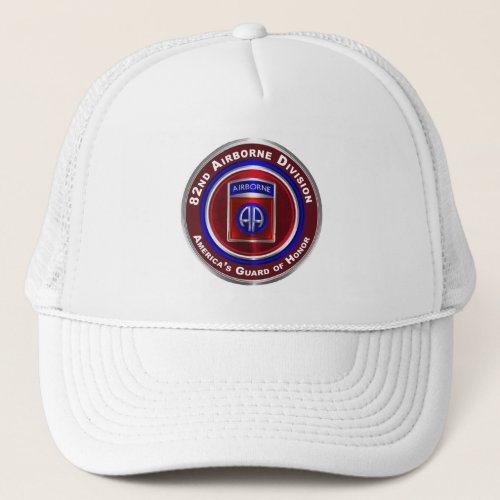 82nd Airborne Division Americas Guardian of Honor Trucker Hat