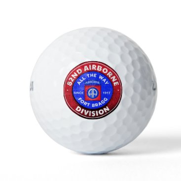 82nd Airborne Division Antique Logo Golf Balls
