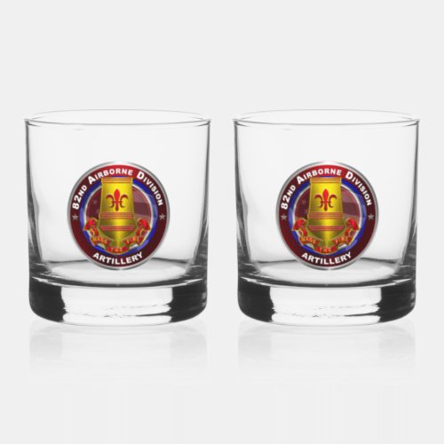 82nd Airborne Division Artillery Brigade  Whiskey Glass