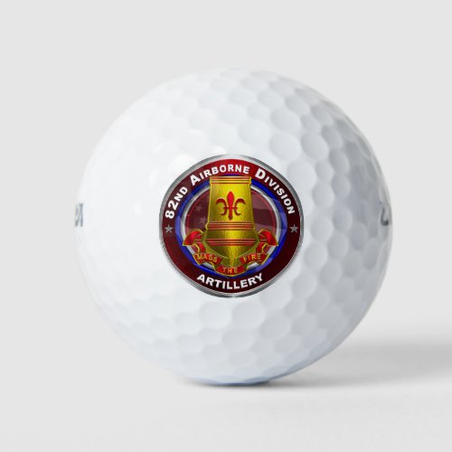 82nd Airborne Division Artillery  Golf Balls