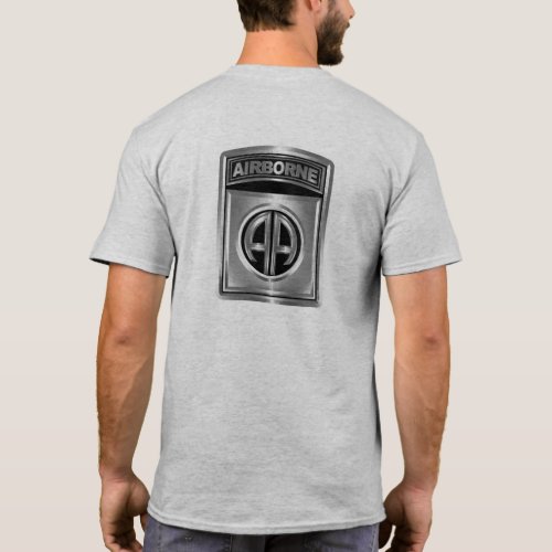 82nd Airborne Division Awesome Chrome Design T_Shirt