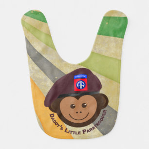 82nd Airborne Division Baby Bib