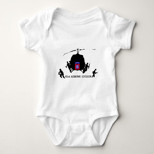 82nd AIRBORNE DIVISION Baby Bodysuit (Front)
