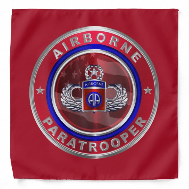 82nd Airborne Division   Bandana (Front)