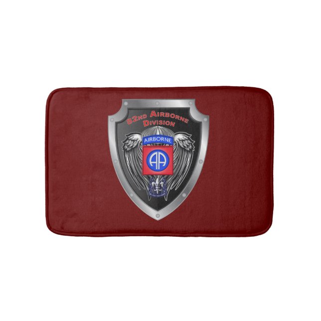 82nd Airborne Division  Bath Mat (Front)
