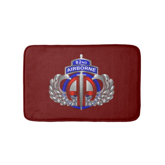 82nd Airborne Division Bath Mat (Front)