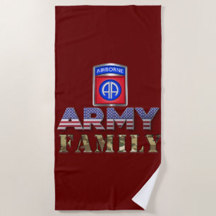 82nd Airborne Division Beach Towel