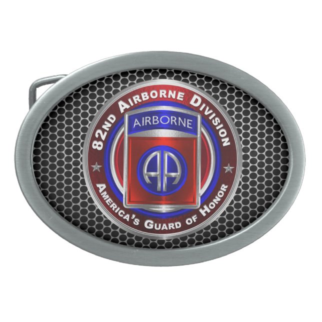 82nd Airborne Division  Belt Buckle (Front)