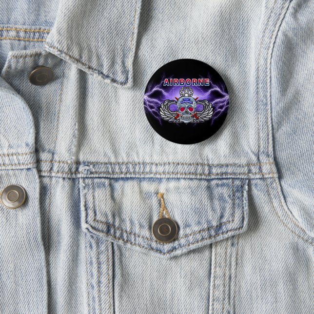  82nd Airborne Division Button (In Situ)