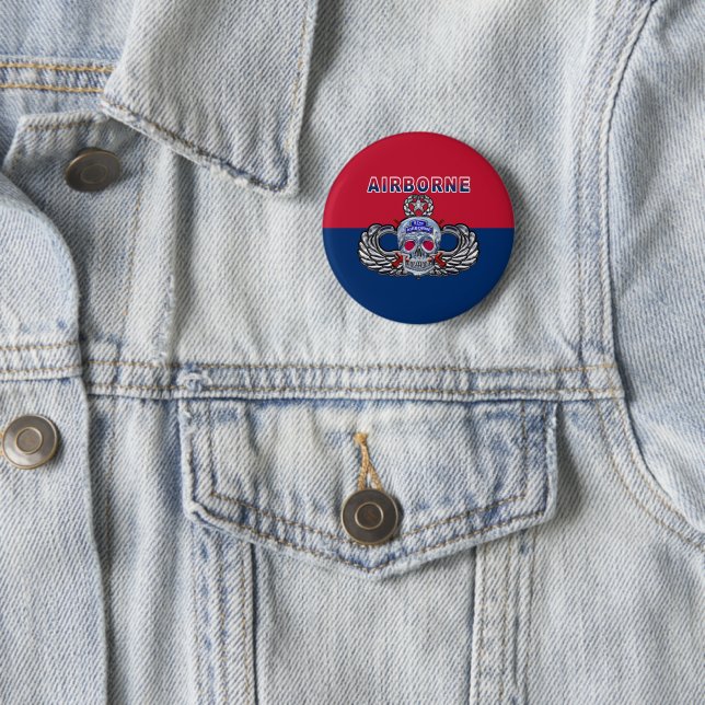  82nd Airborne Division Button (In Situ)