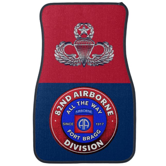 82nd Airborne Division Car Floor Mat (Front)
