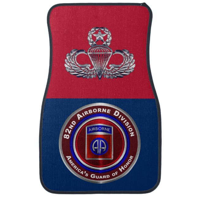 82nd Airborne Division Car Floor Mat (Front)
