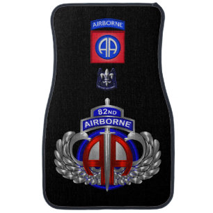 82nd Airborne Division Car Floor Mat