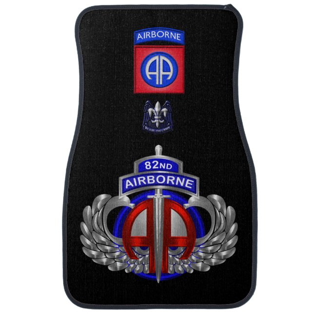 82nd Airborne Division Car Floor Mat (Front)