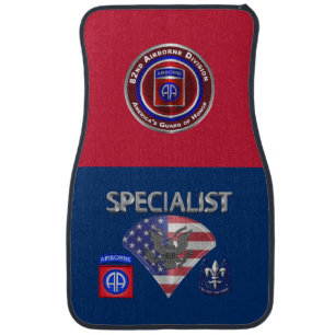 82nd Airborne Division Car Floor Mat
