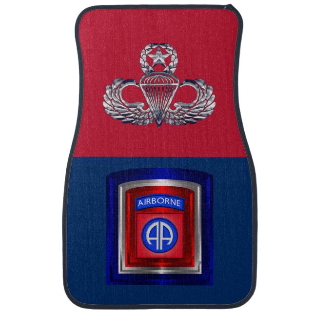 82nd Airborne Division Car Floor Mat (Front)
