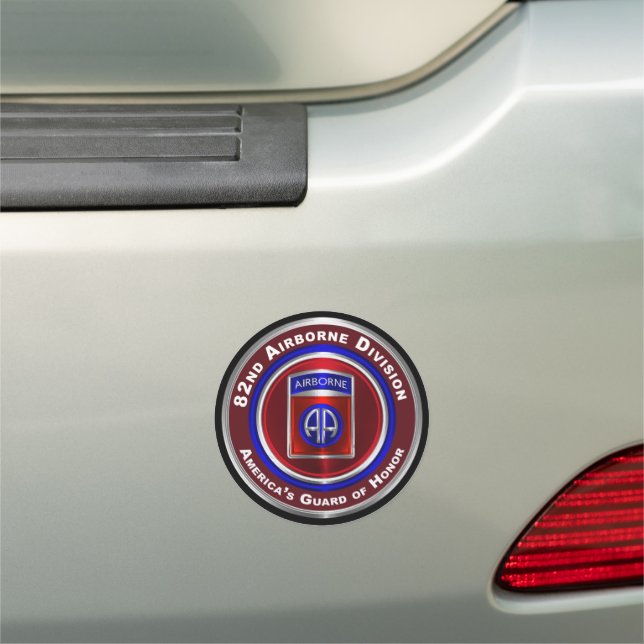 82nd Airborne Division Car Magnet (In Situ)