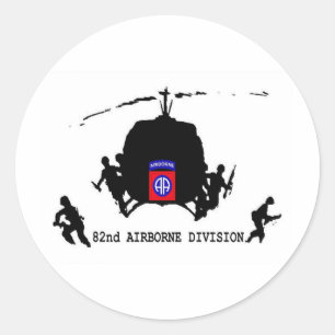 82nd AIRBORNE DIVISION Classic Round Sticker