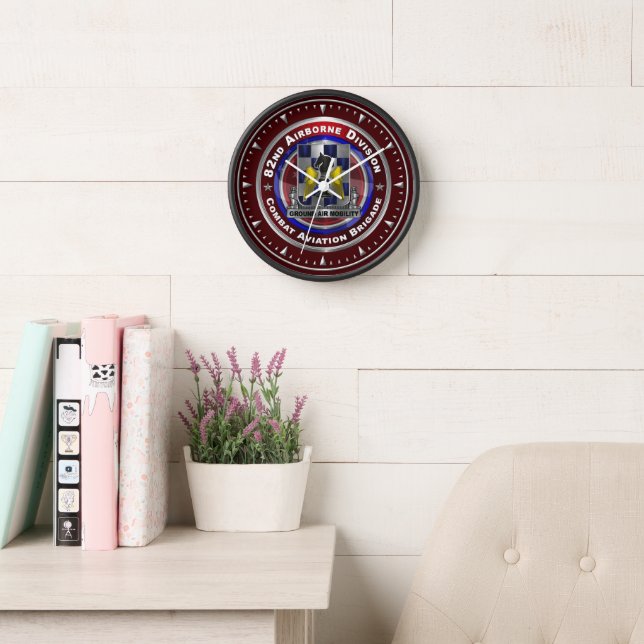 82nd Airborne Division Combat Aviation Brigade  Clock (Reading Room)