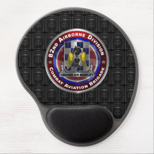 82nd Airborne Division Combat Aviation Brigade Gel Mouse Pad
