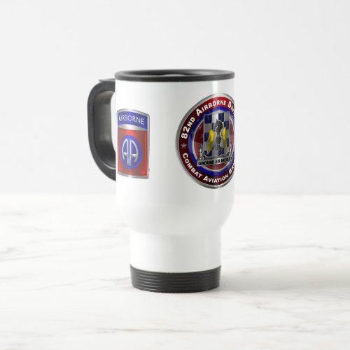 82nd Airborne Division Combat Aviation Brigade   Travel Mug