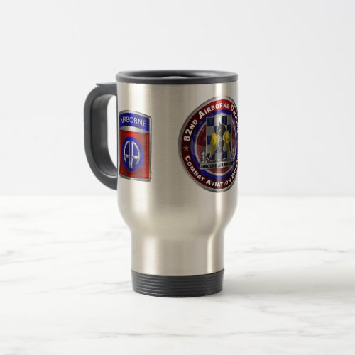 82nd Airborne Division Combat Aviation Brigade  Travel Mug