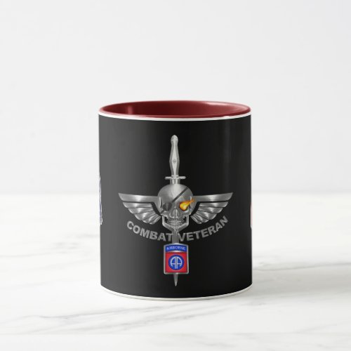 82nd Airborne Division Combat Veteran Awesome Mug